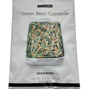 Epicure Green Bean Casserole Seasoning 2.2 Oz (63g) Pack - Easy To Use For Delic